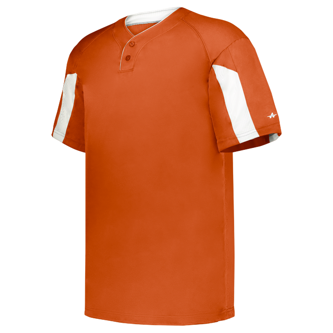 YOUTH STRIKER TWO-BUTTON BASEBALL JERSEY back