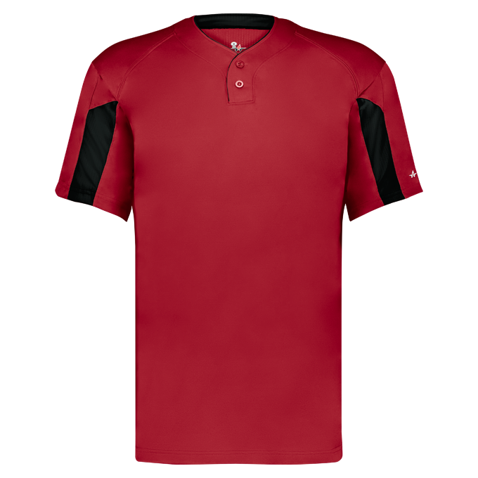 YOUTH STRIKER TWO-BUTTON BASEBALL JERSEY lside