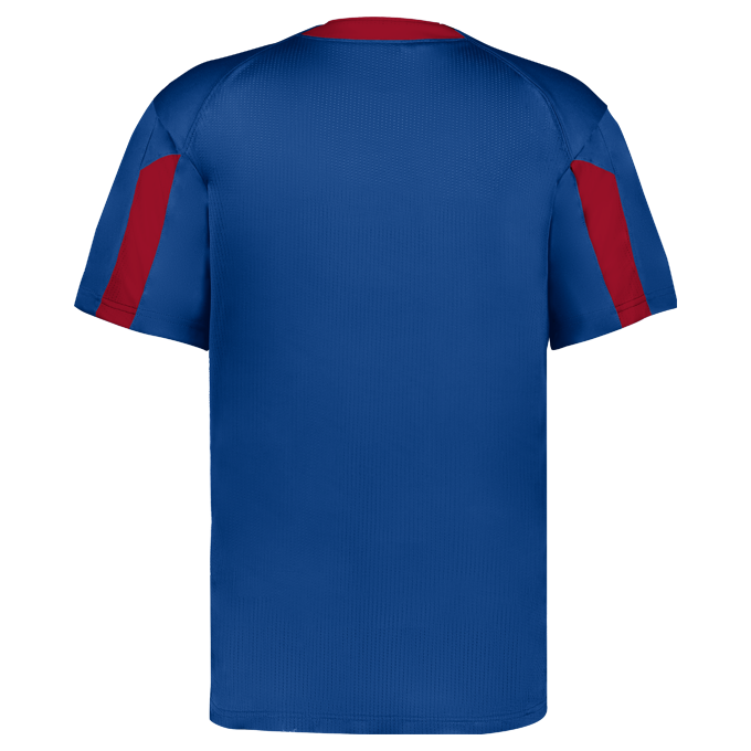 YOUTH STRIKER TWO-BUTTON BASEBALL JERSEY back