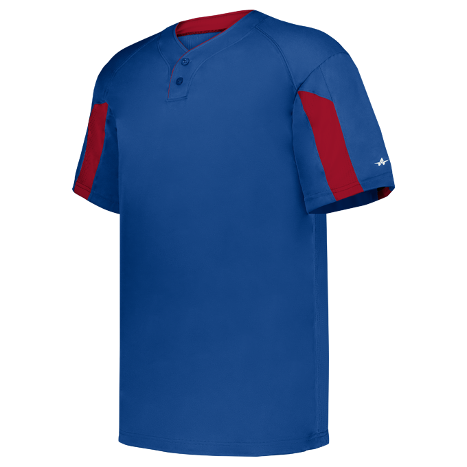 YOUTH STRIKER TWO-BUTTON BASEBALL JERSEY lquarter