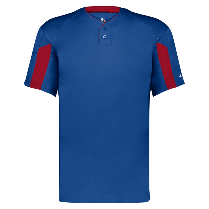 YOUTH STRIKER TWO-BUTTON BASEBALL JERSEY lside