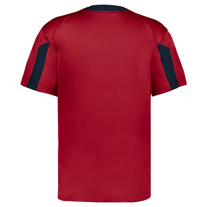 YOUTH STRIKER TWO-BUTTON BASEBALL JERSEY back