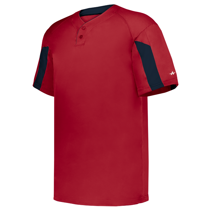 YOUTH STRIKER TWO-BUTTON BASEBALL JERSEY lquarter