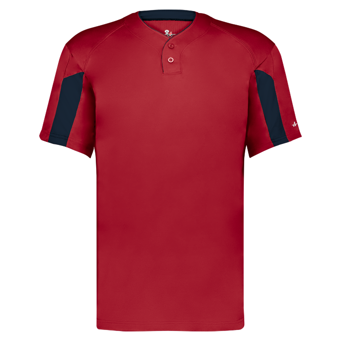 YOUTH STRIKER TWO-BUTTON BASEBALL JERSEY lside