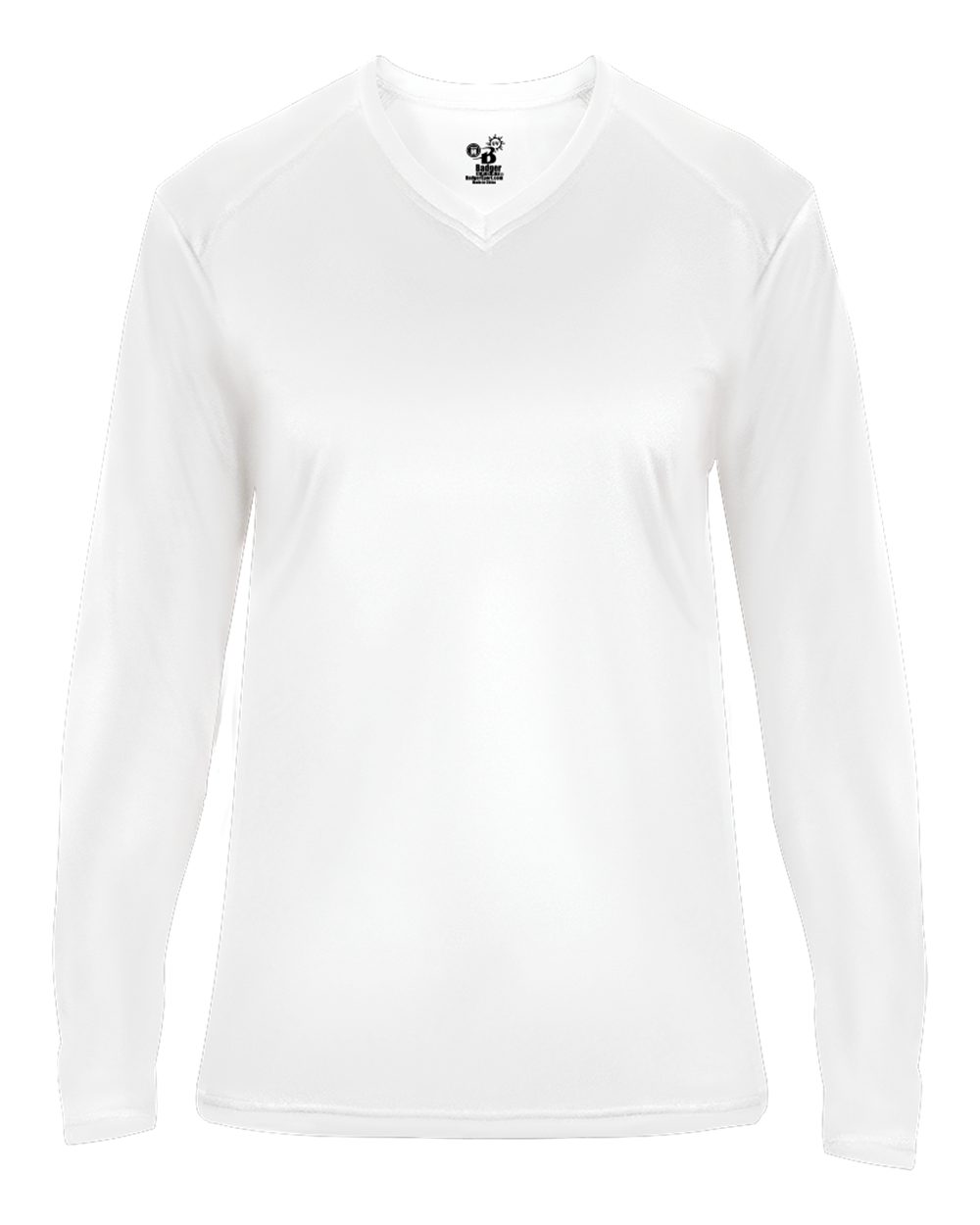 LADIES ULTIMATE V-NECK LONG SLEEVE TEE front
