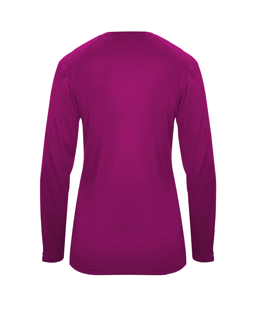 LADIES ULTIMATE V-NECK LONG SLEEVE TEE back