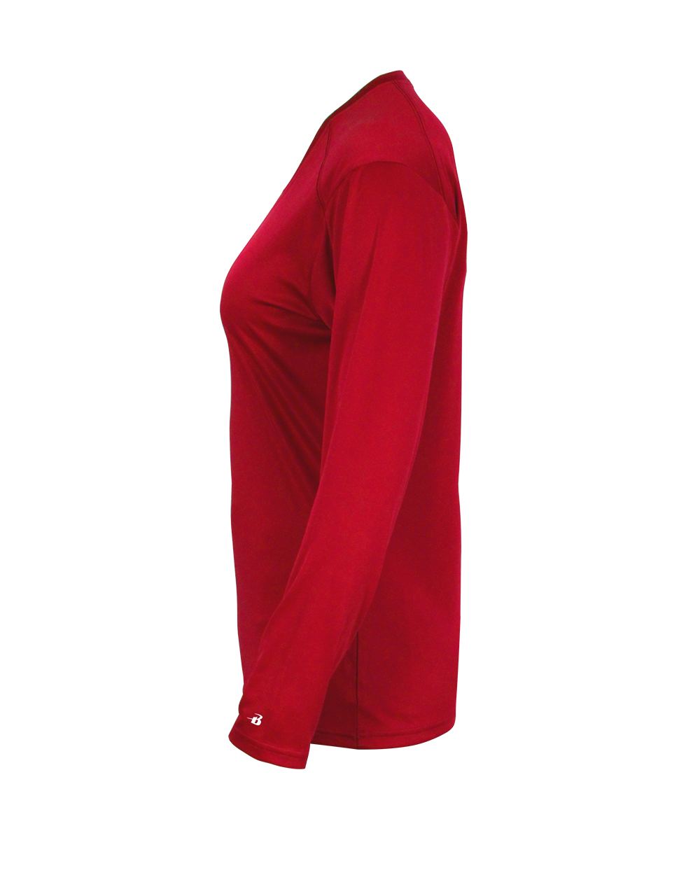LADIES ULTIMATE V-NECK LONG SLEEVE TEE lside