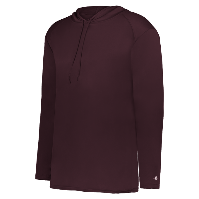 B-CORE LONG SLEEVE HOODIE front