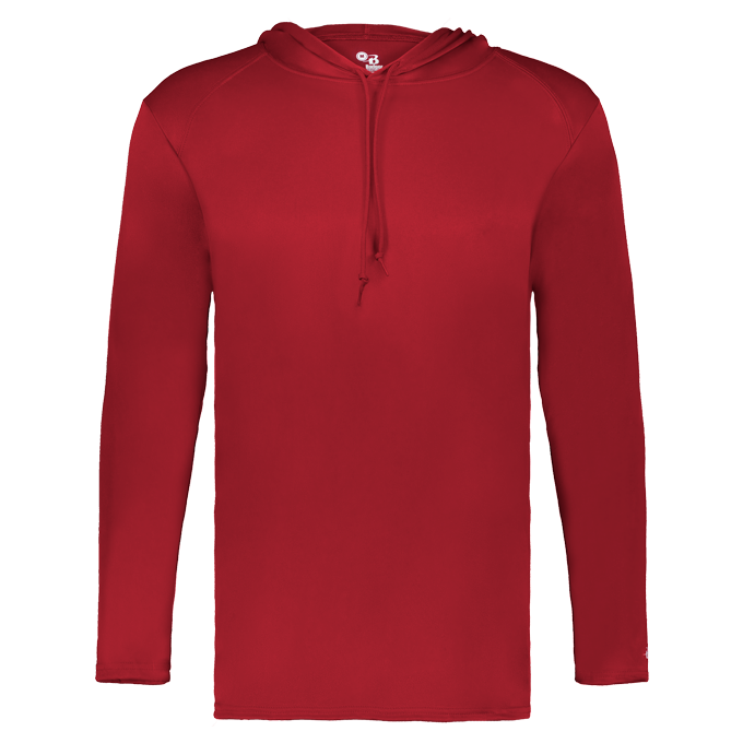 B-CORE LONG SLEEVE HOODIE lside