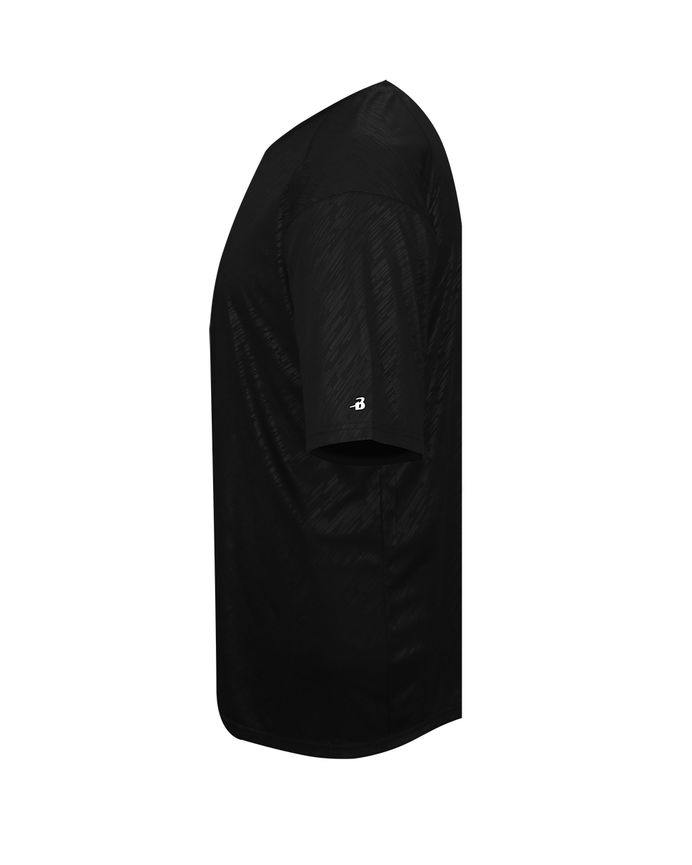 LINE EMBOSSED TEE lside