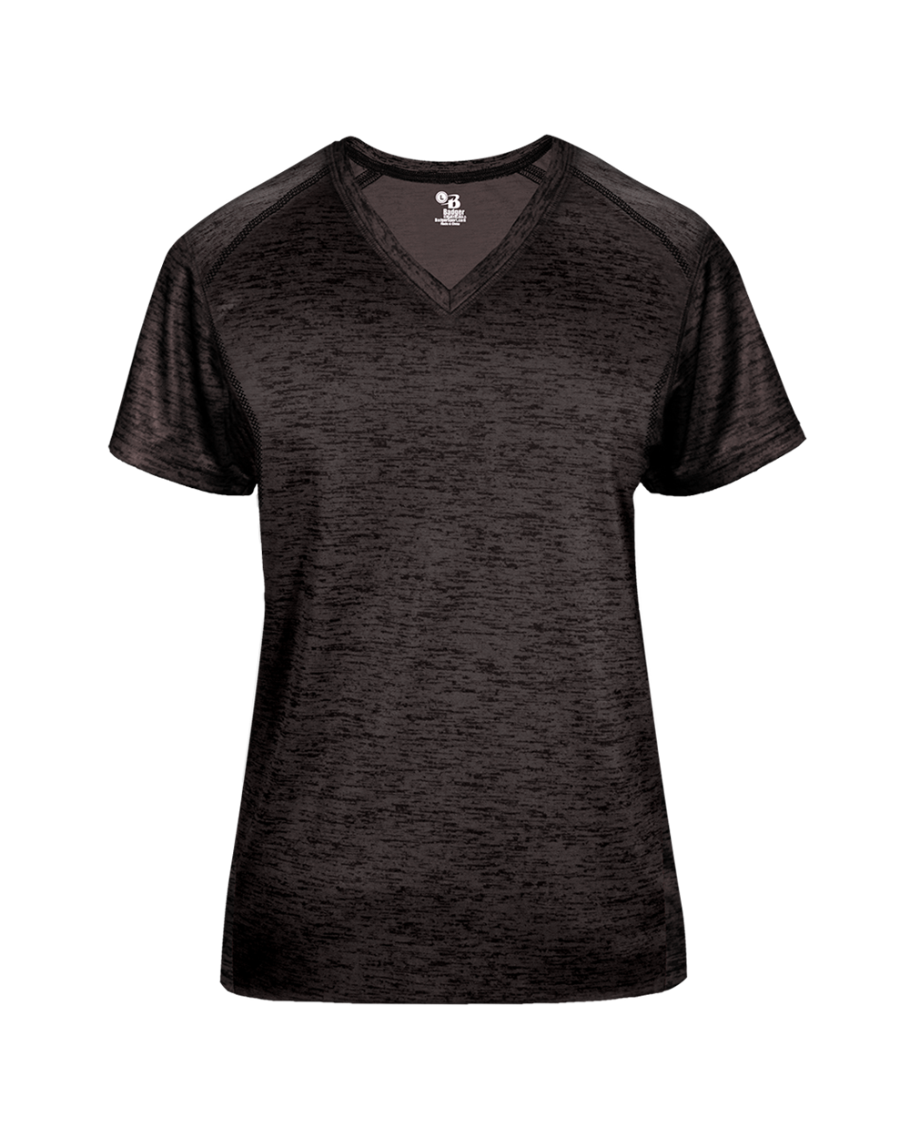 TONAL BLEND LADIES' V-NECK TEE lquarter
