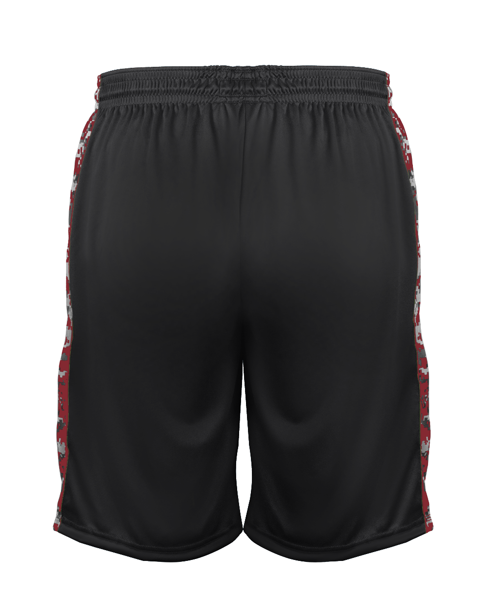 DIGITAL PANEL SHORT back