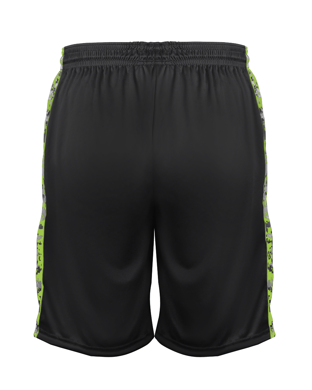 DIGITAL PANEL SHORT back