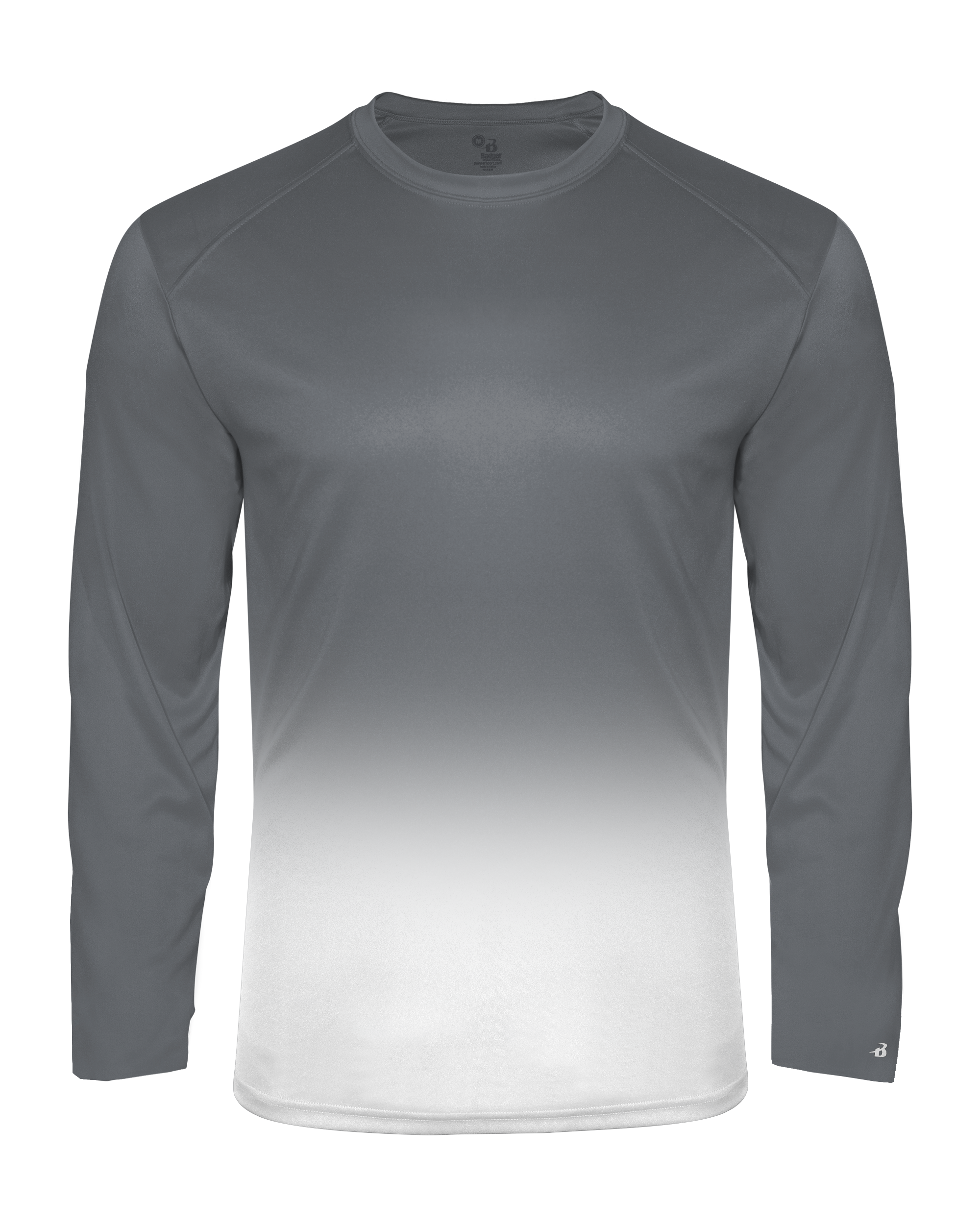 OMBRE LONG SLEEVE TEE front