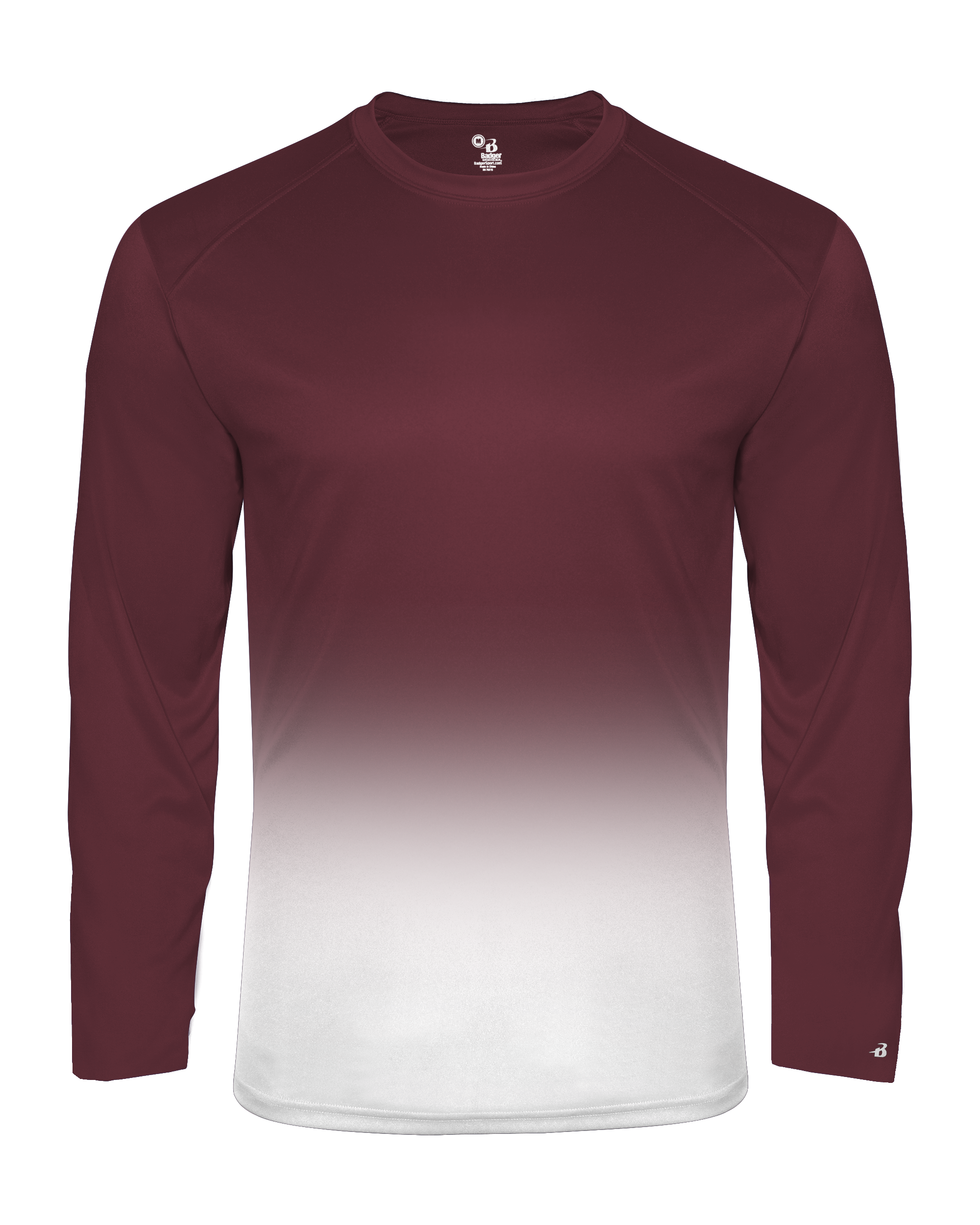 OMBRE LONG SLEEVE TEE lquarter