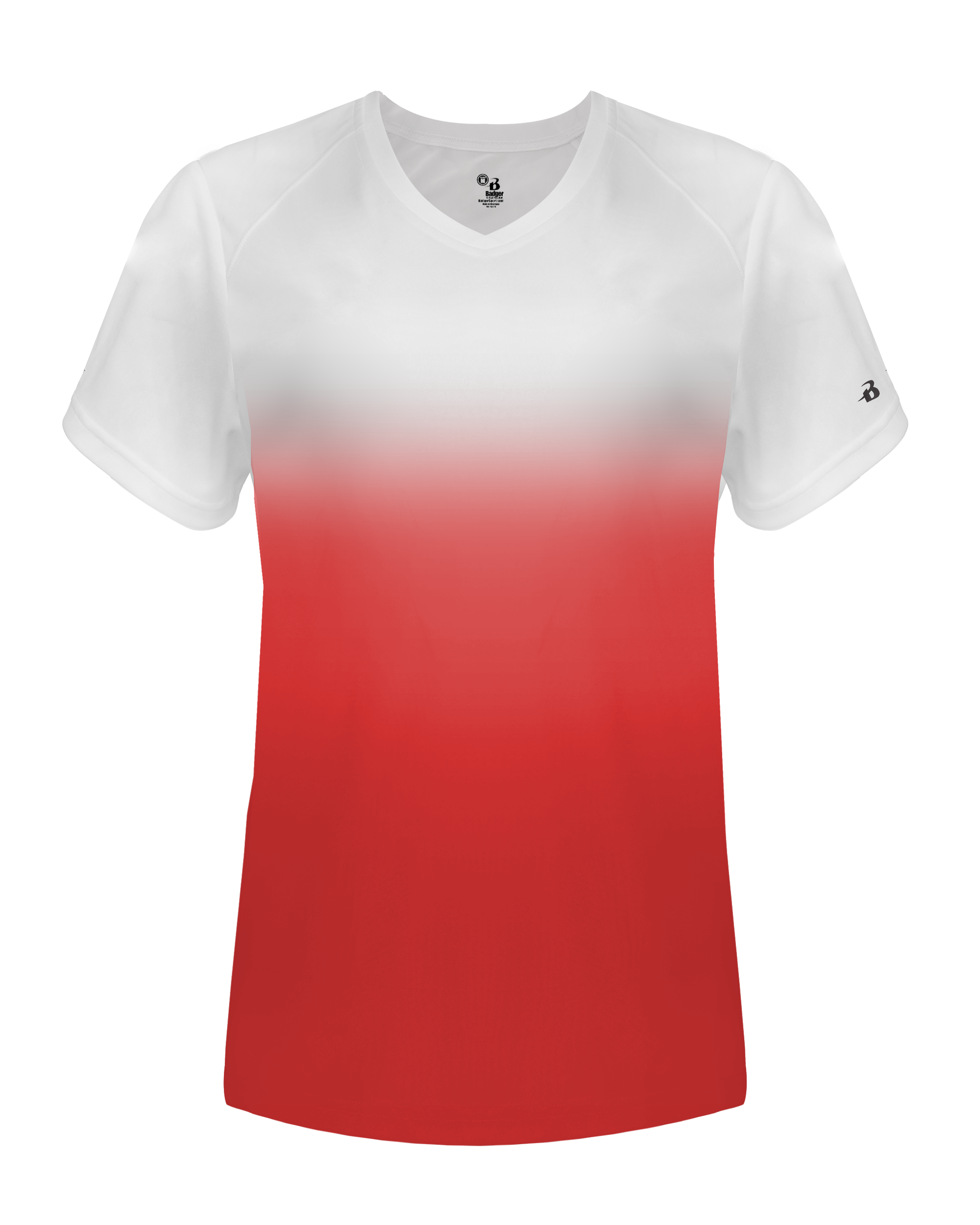 LADIES OMBRE TEE back