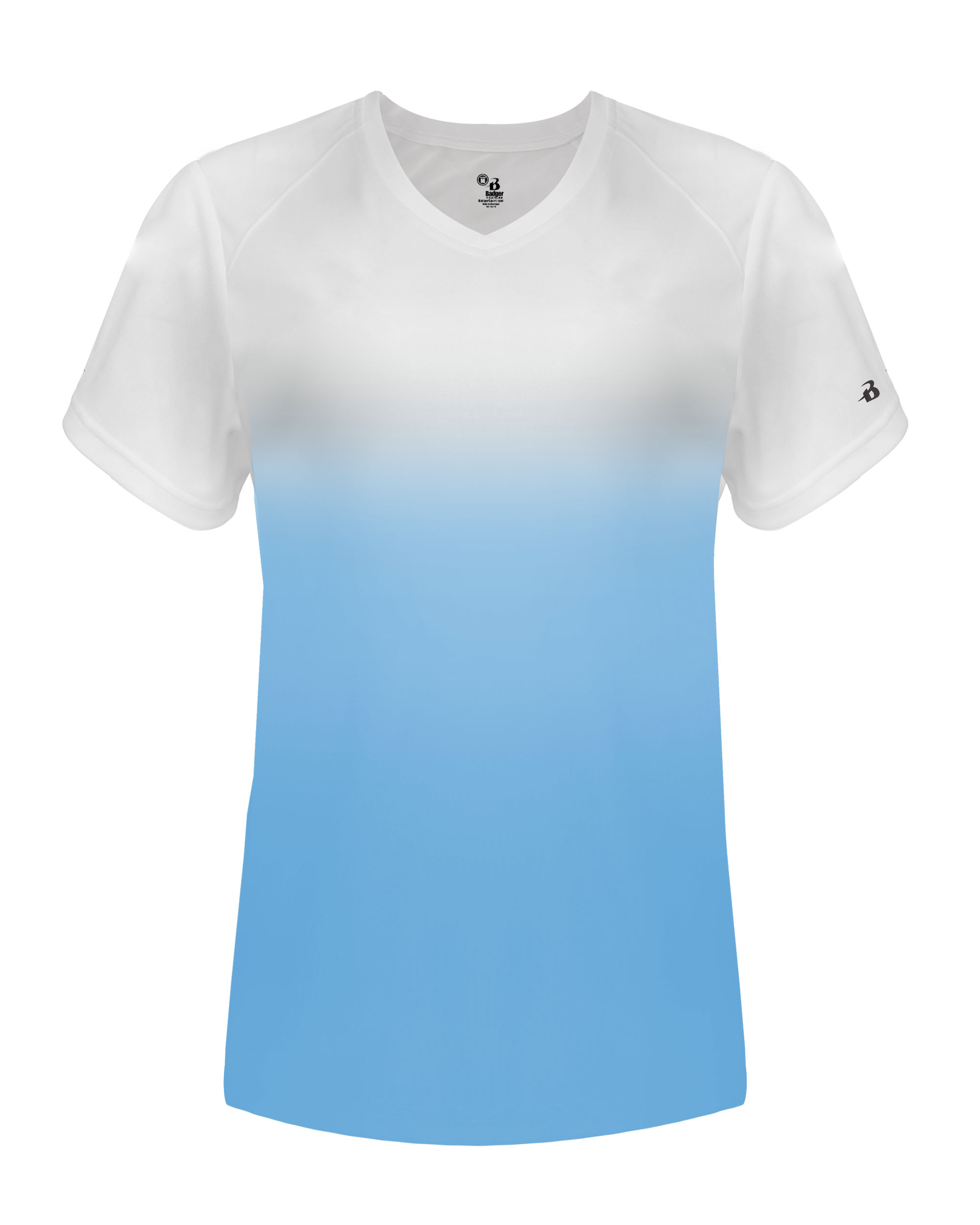 LADIES OMBRE TEE back