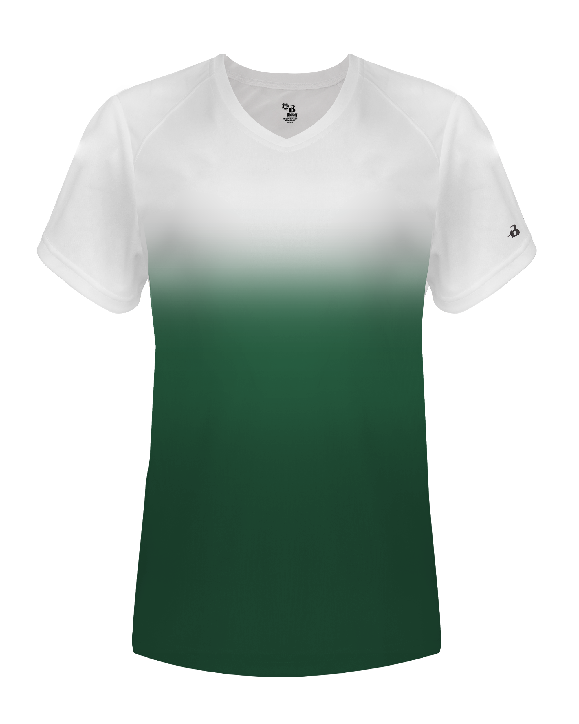 LADIES OMBRE TEE front