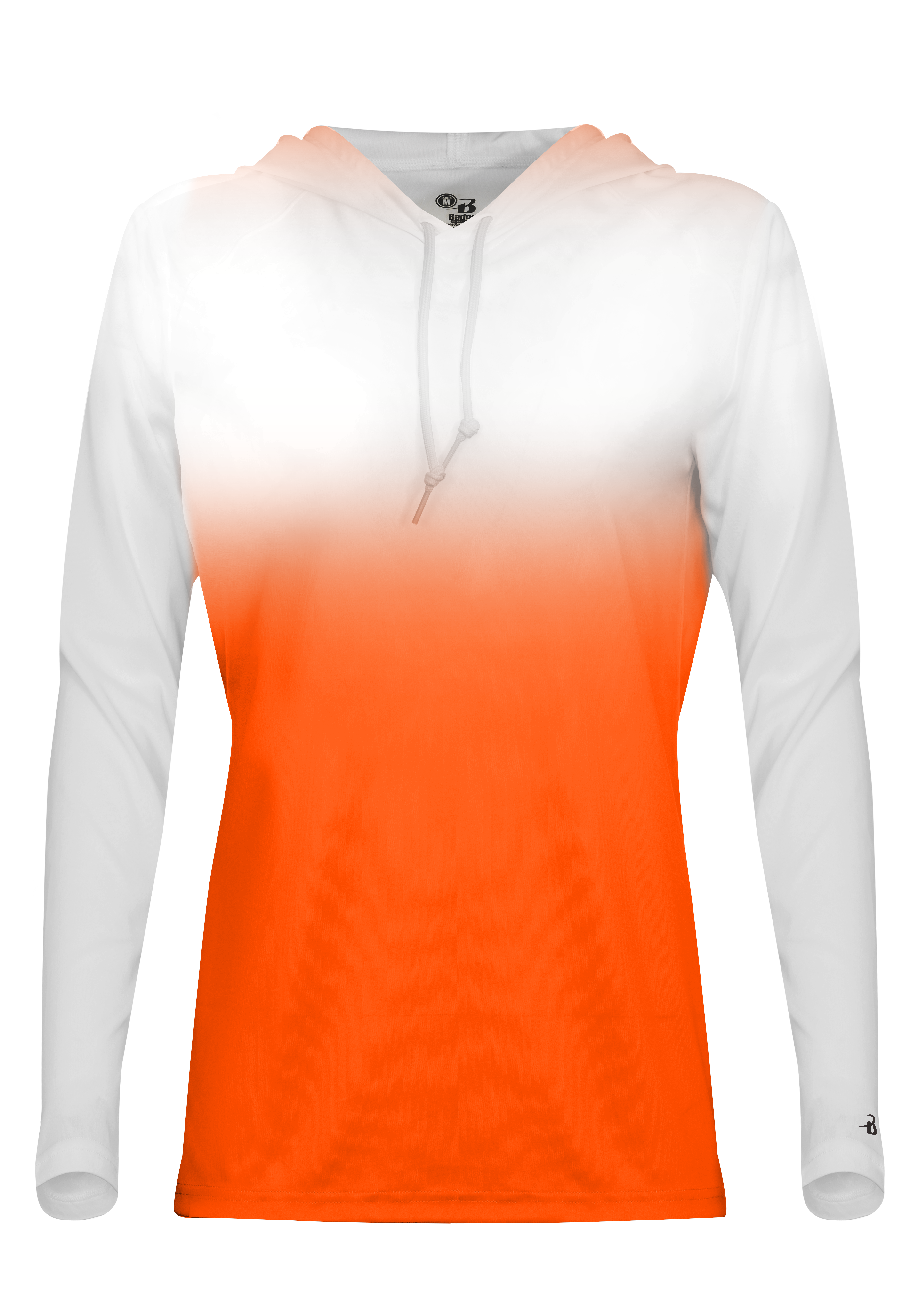 OMBRE WOMEN'S HOOD TEE lquarter