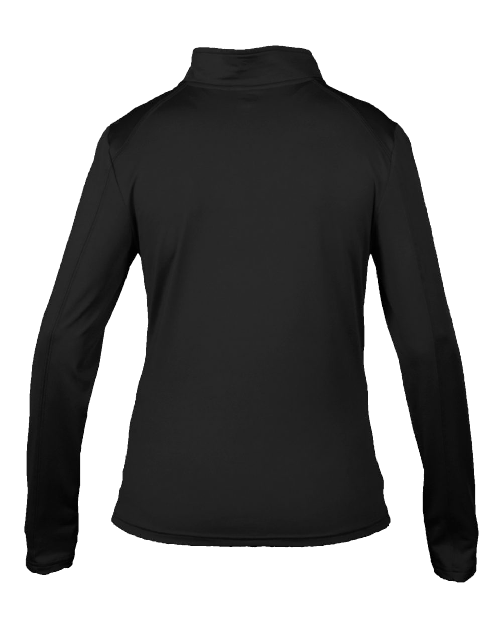1/4 ZIP LADIES' LIGHTWEIGHT PU back