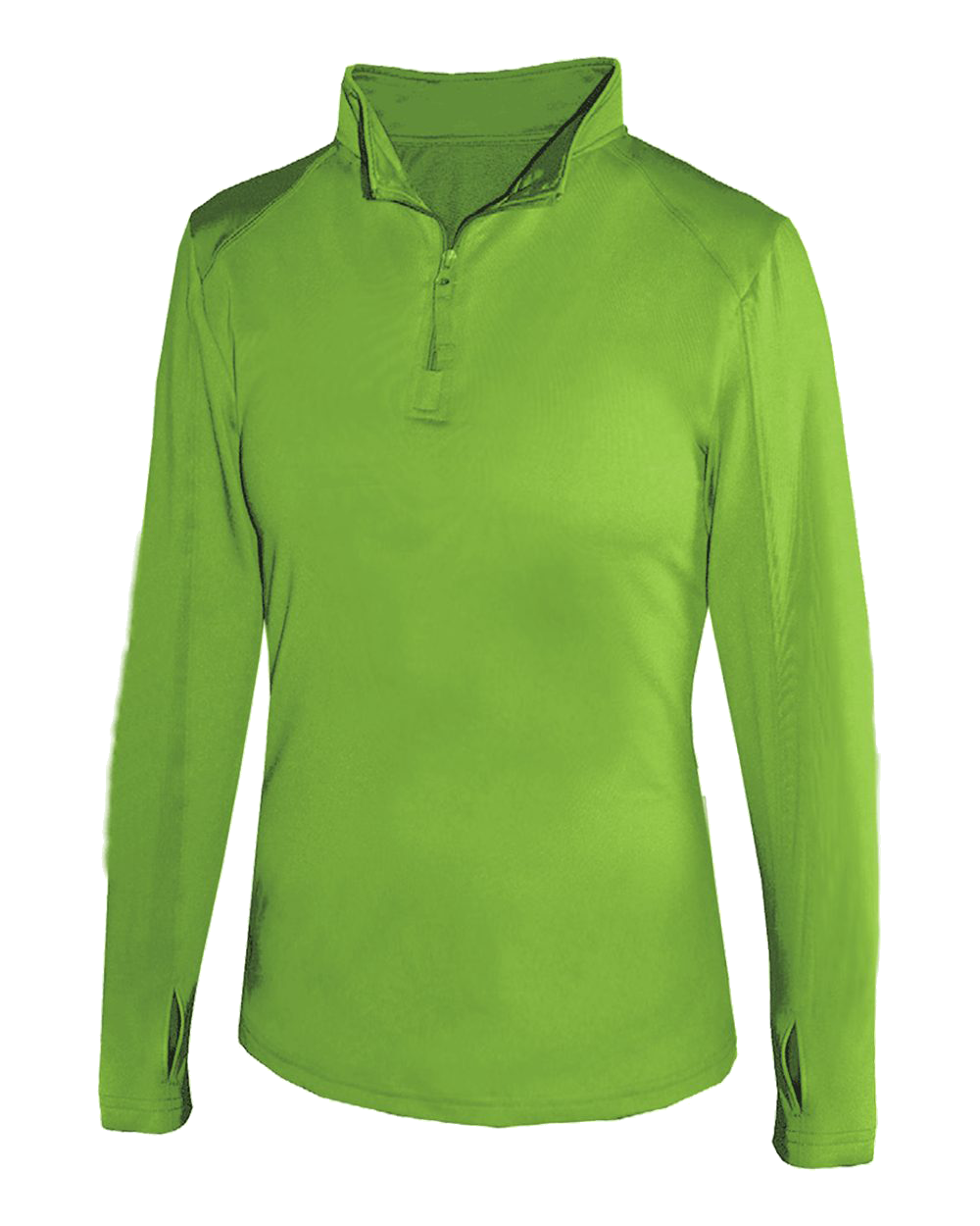 1/4 ZIP LADIES' LIGHTWEIGHT PU front