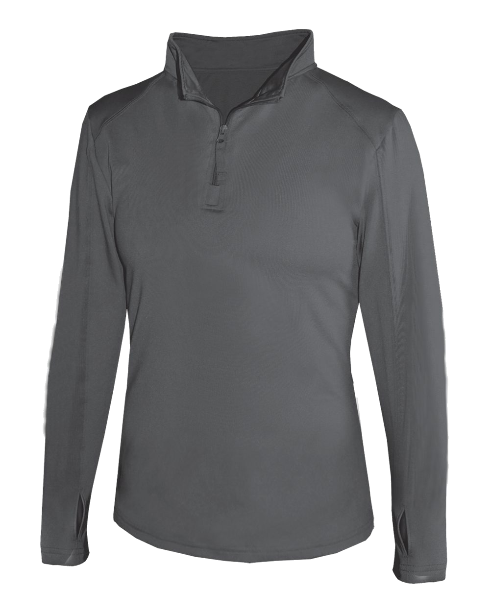 1/4 ZIP LADIES' LIGHTWEIGHT PU front