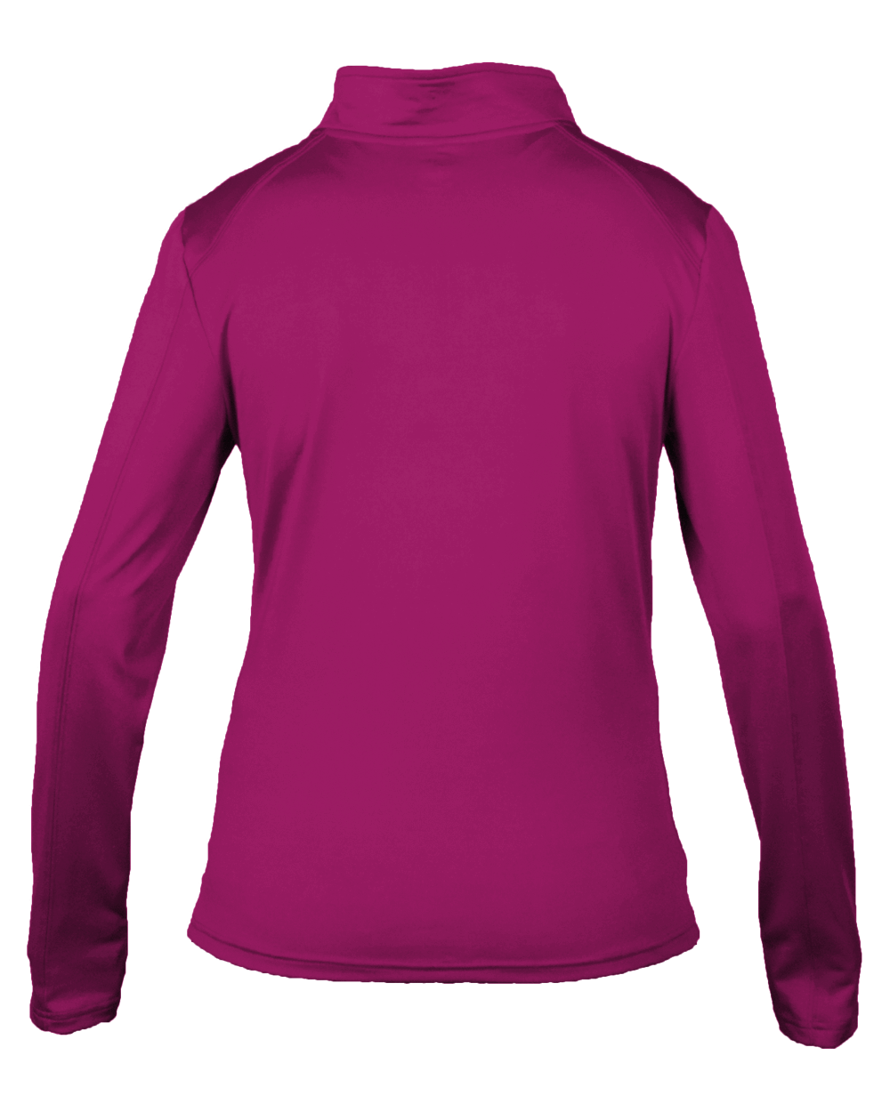 1/4 ZIP LADIES' LIGHTWEIGHT PU back