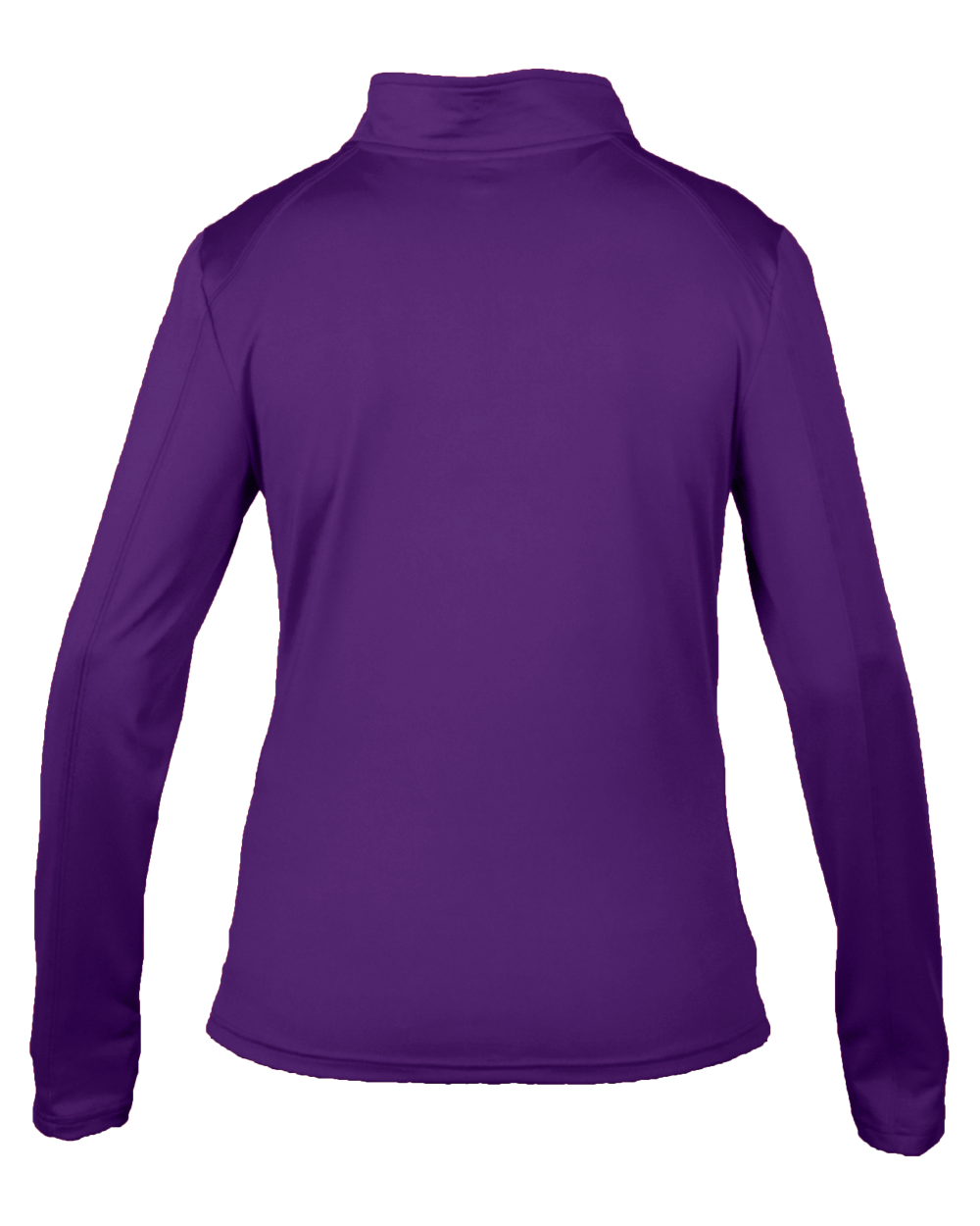 1/4 ZIP LADIES' LIGHTWEIGHT PU back