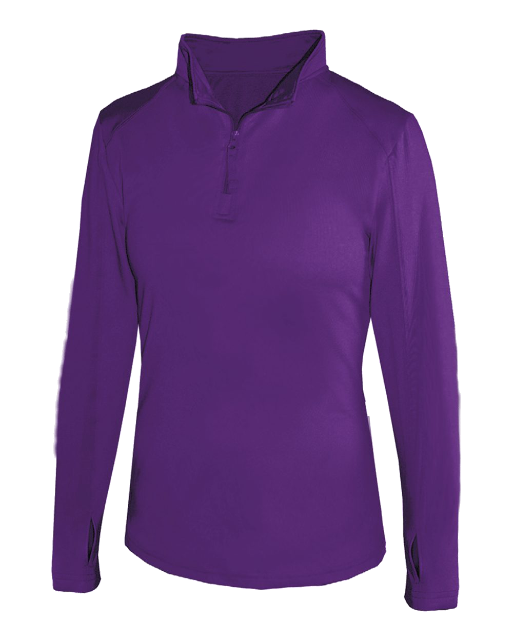 1/4 ZIP LADIES' LIGHTWEIGHT PU front