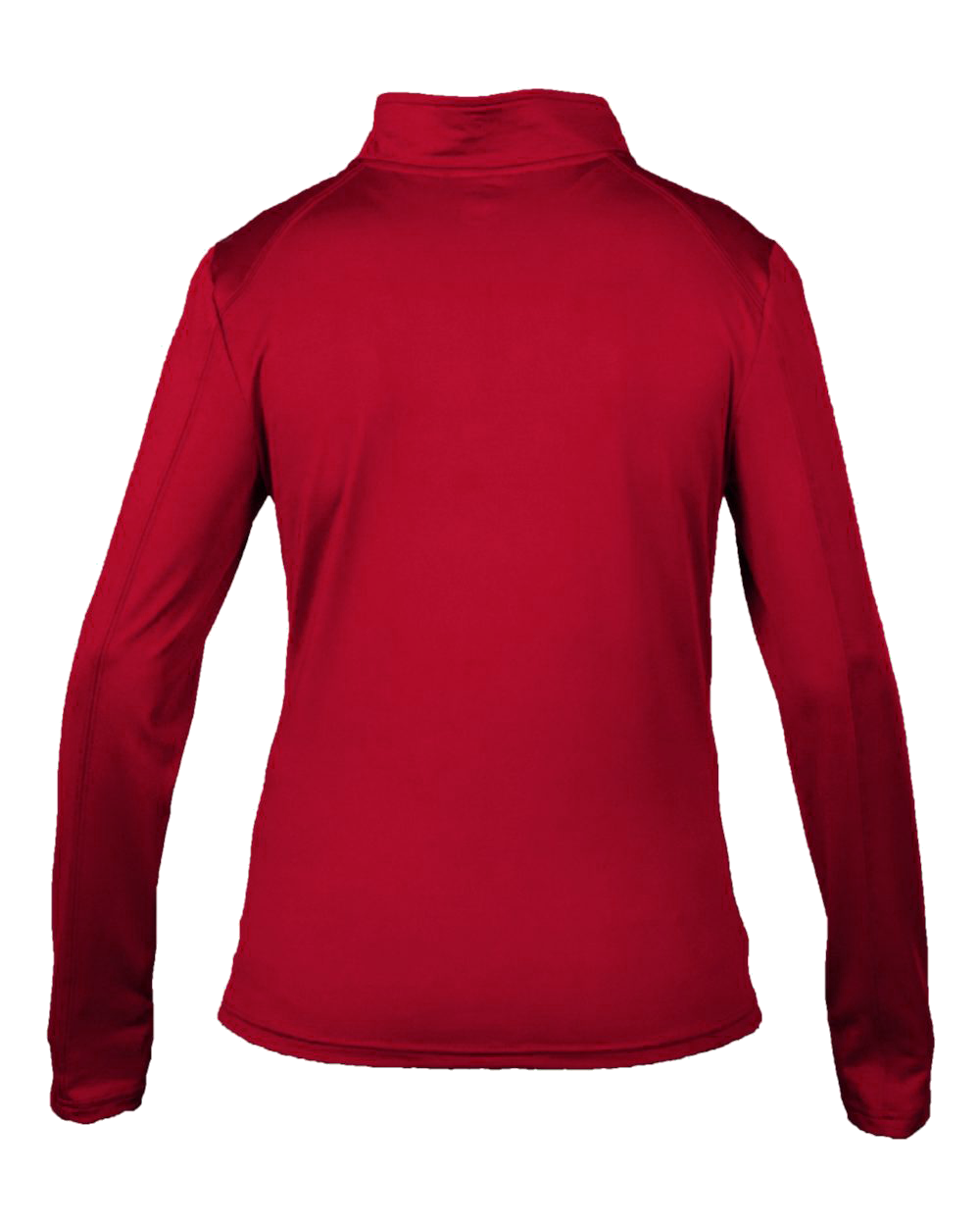 1/4 ZIP LADIES' LIGHTWEIGHT PU back