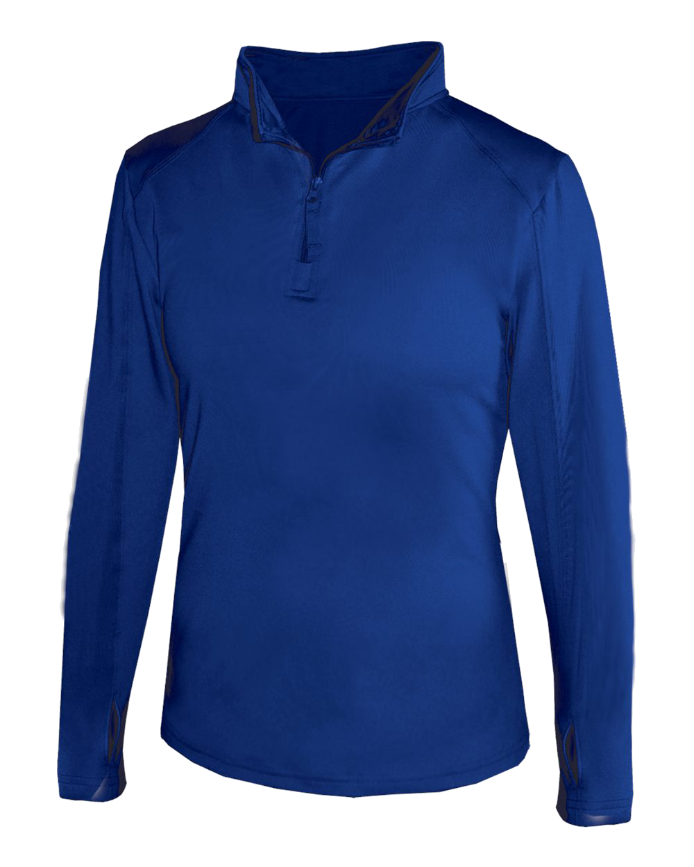 1/4 ZIP LADIES' LIGHTWEIGHT PU front