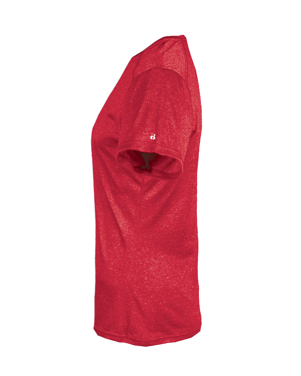 PRO HEATHER LADIES' V-NECK TEE lside