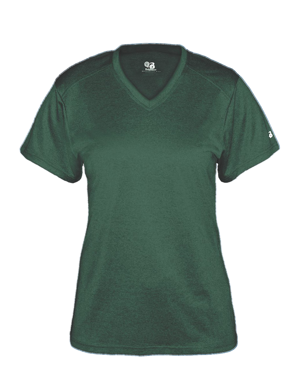 PRO HEATHER LADIES' V-NECK TEE lquarter