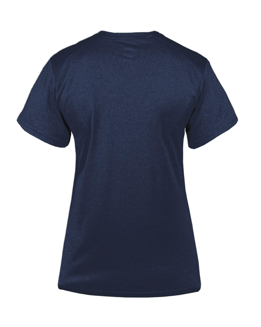 PRO HEATHER LADIES' V-NECK TEE back