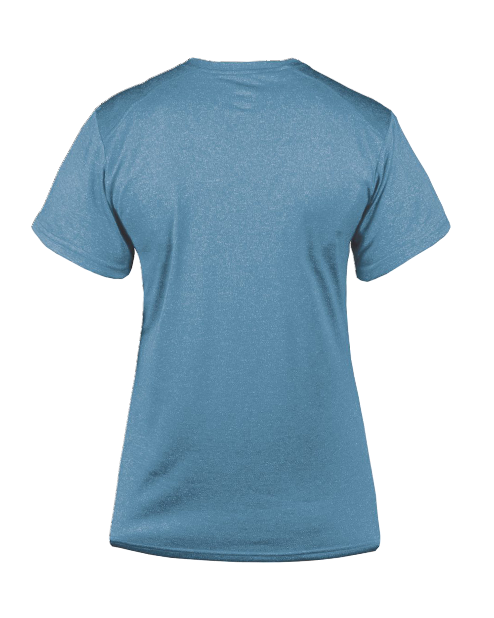 PRO HEATHER LADIES' V-NECK TEE back