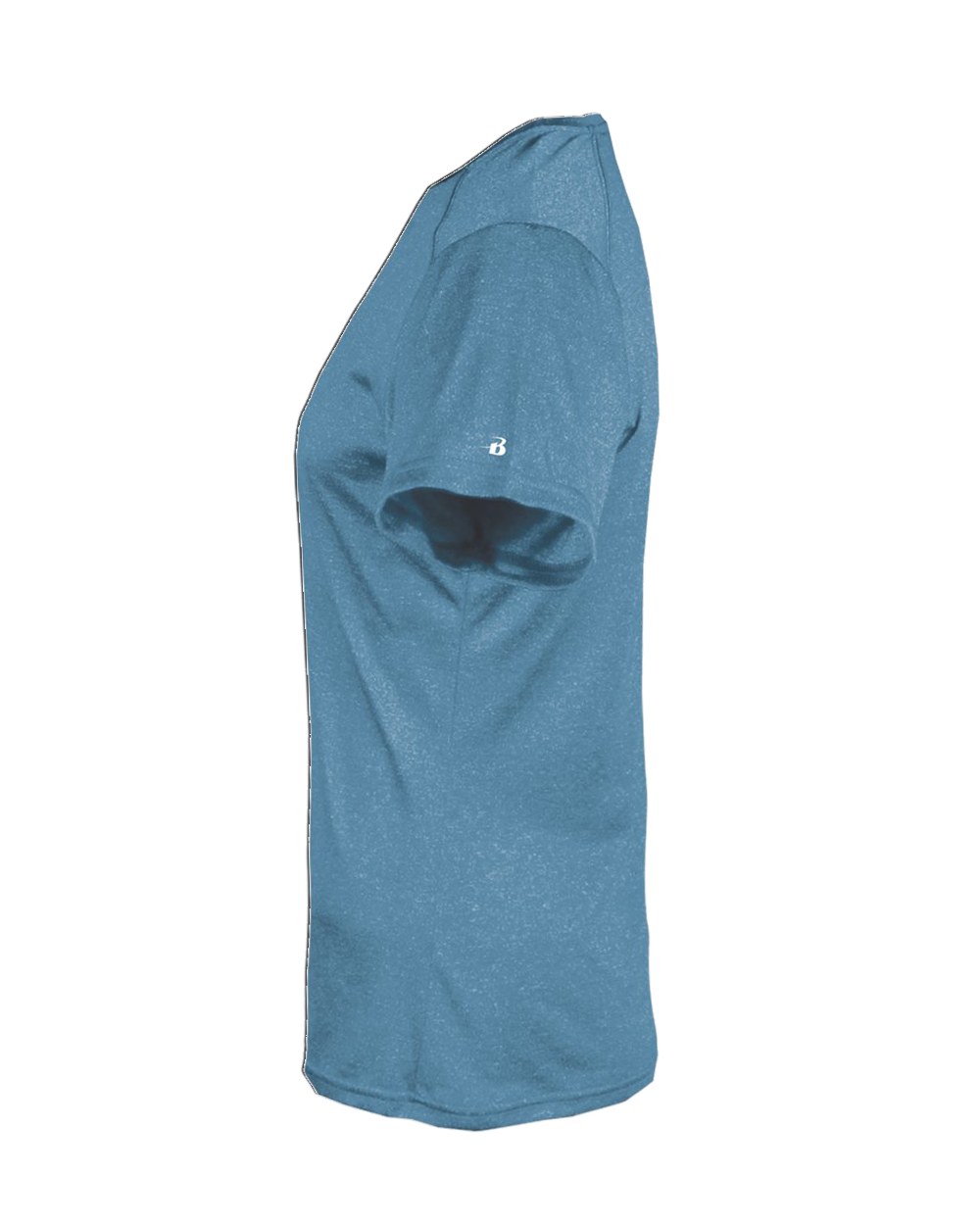 PRO HEATHER LADIES' V-NECK TEE lside