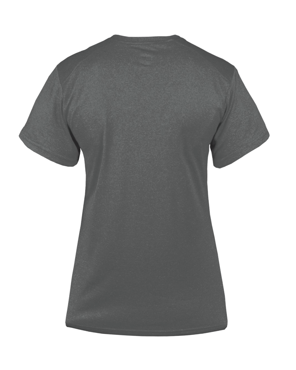 PRO HEATHER LADIES' V-NECK TEE back