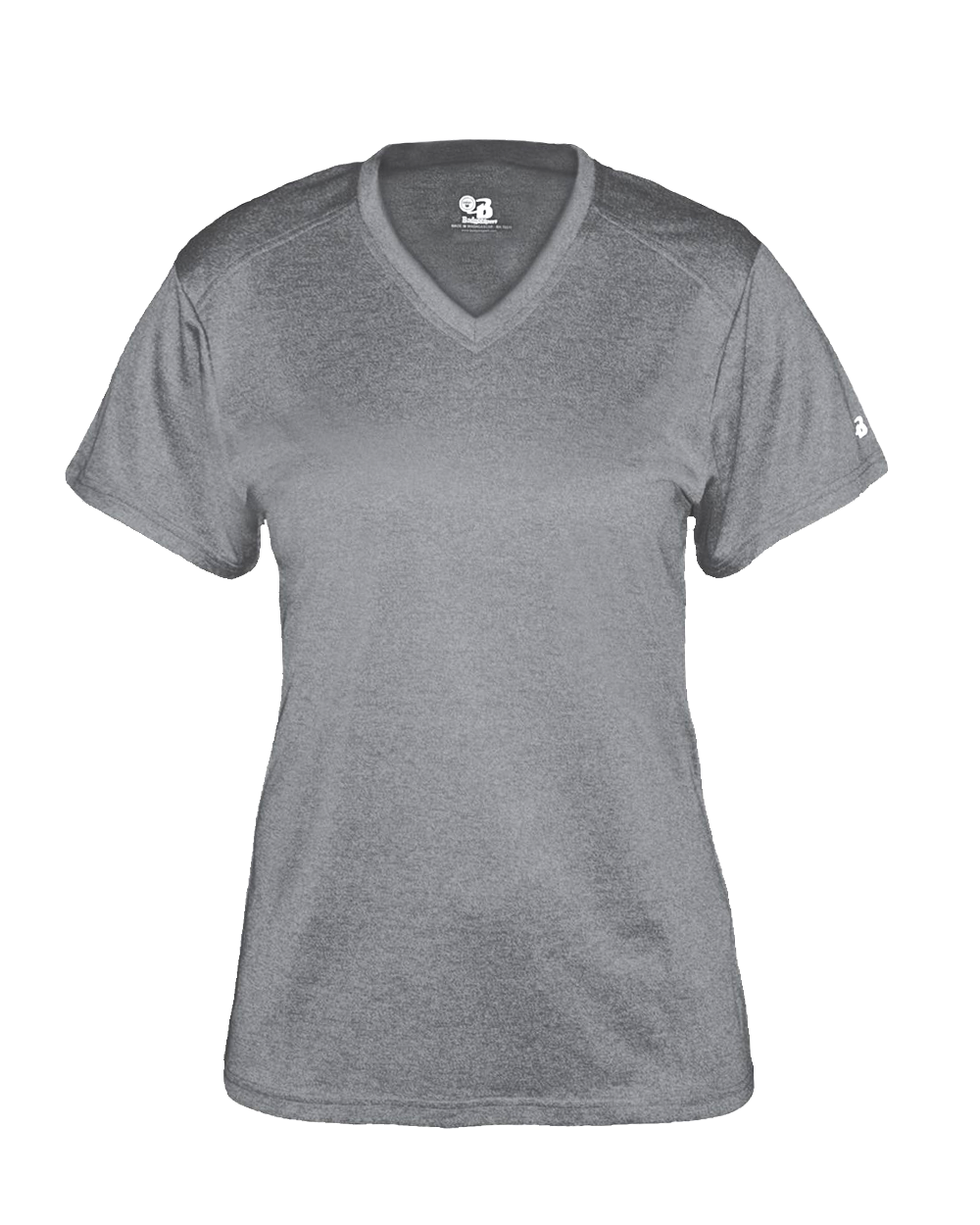 PRO HEATHER LADIES' V-NECK TEE front