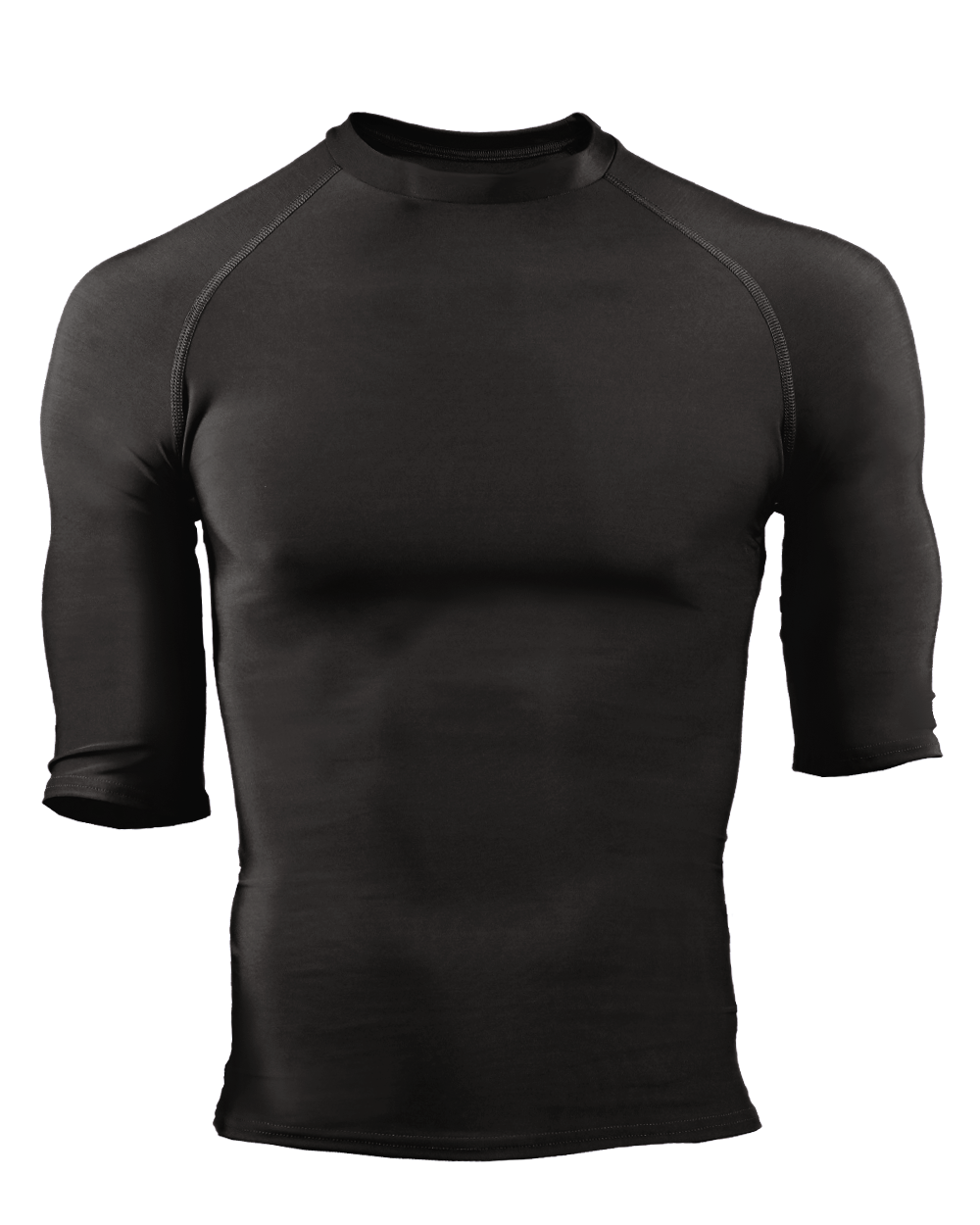 PRO COMPRESSION HALF SLEEVE CREW front