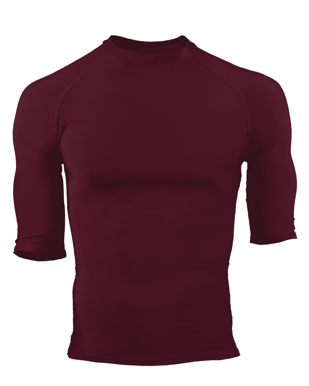 PRO COMPRESSION HALF SLEEVE CREW front