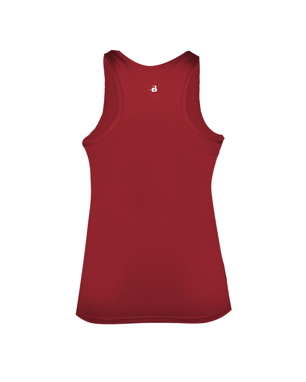 LADIES COMPRESSION RACERBACK TANK back