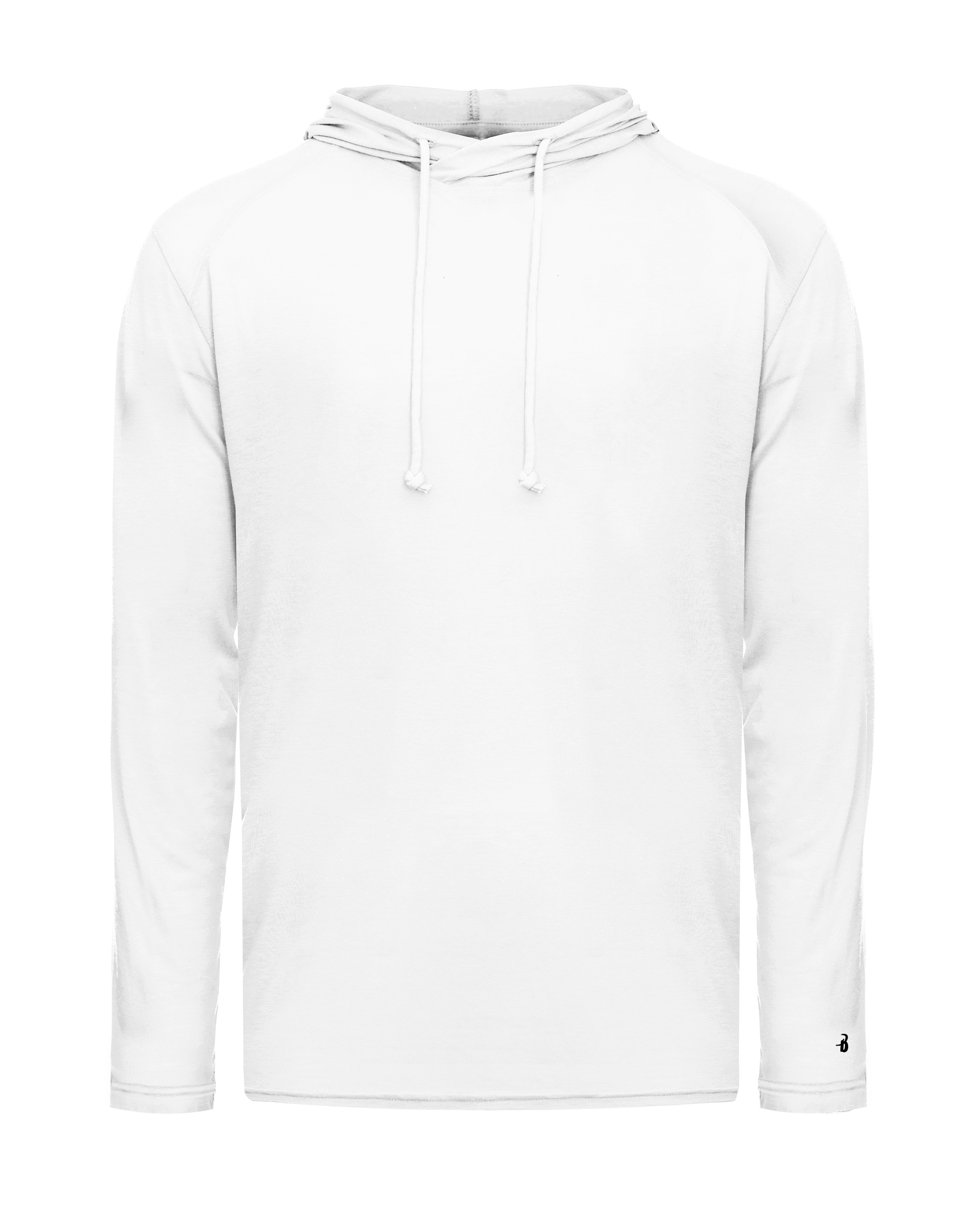 TRI-BLEND SURPLICE HOOD TEE front