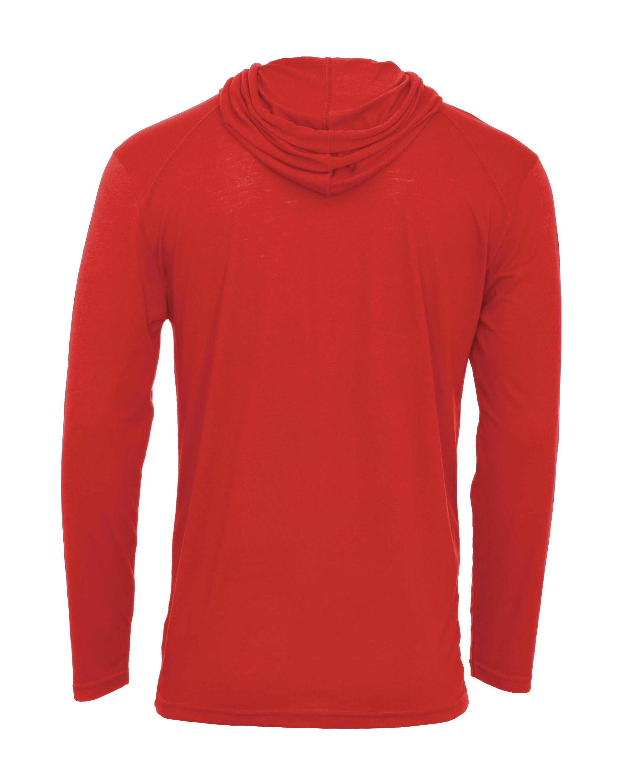 TRI-BLEND SURPLICE HOOD TEE back
