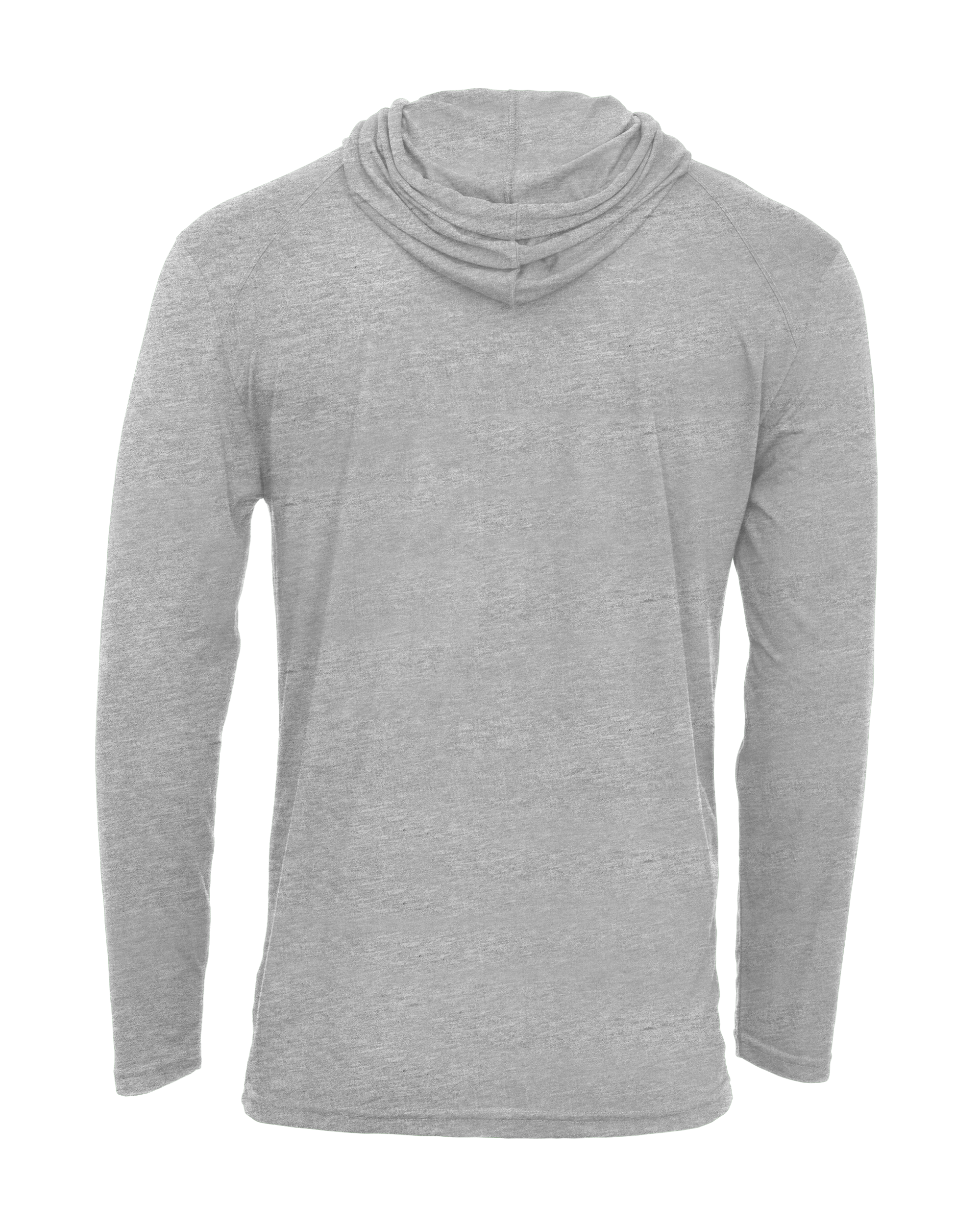 TRI-BLEND SURPLICE HOOD TEE back