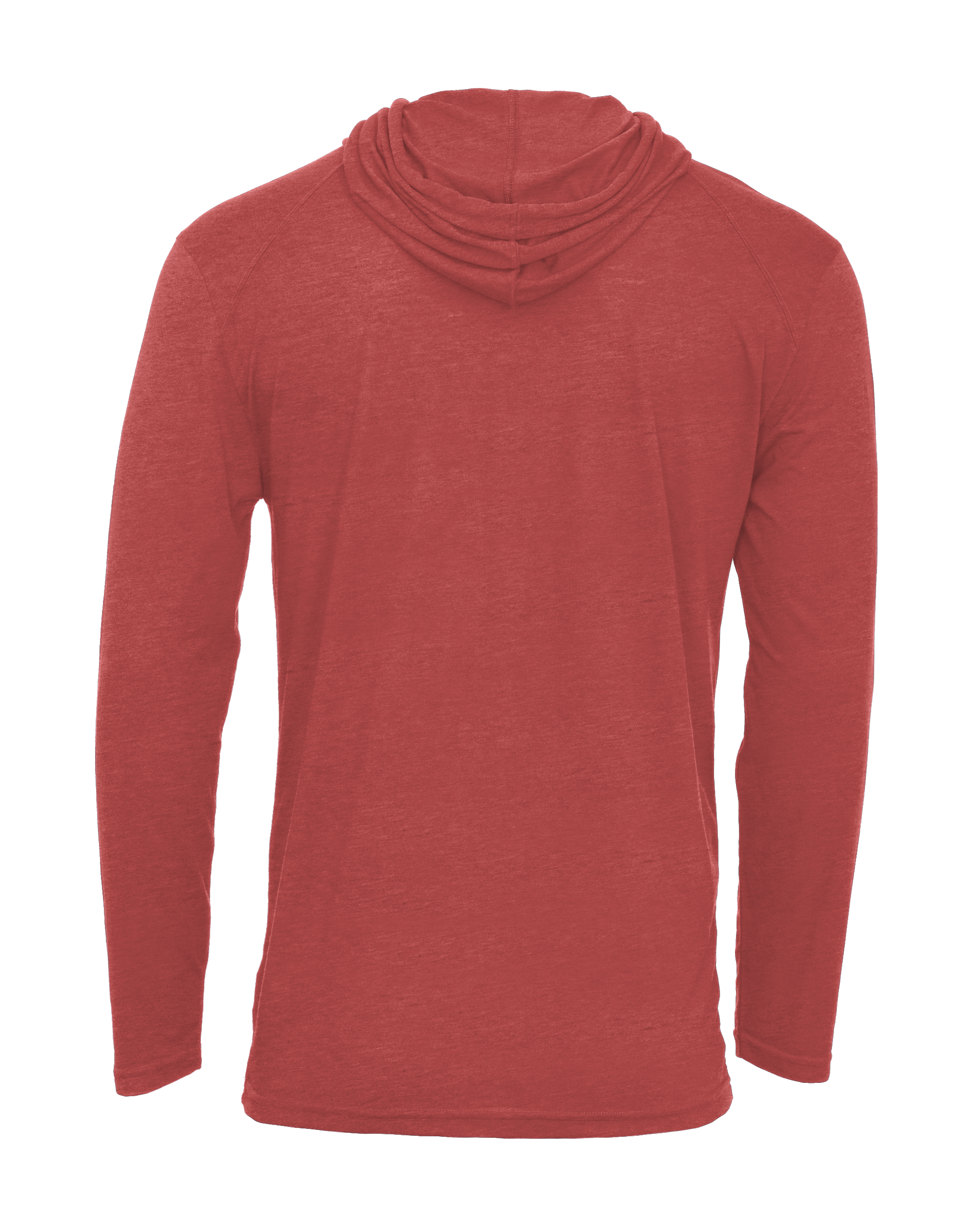 TRI-BLEND SURPLICE HOOD TEE back