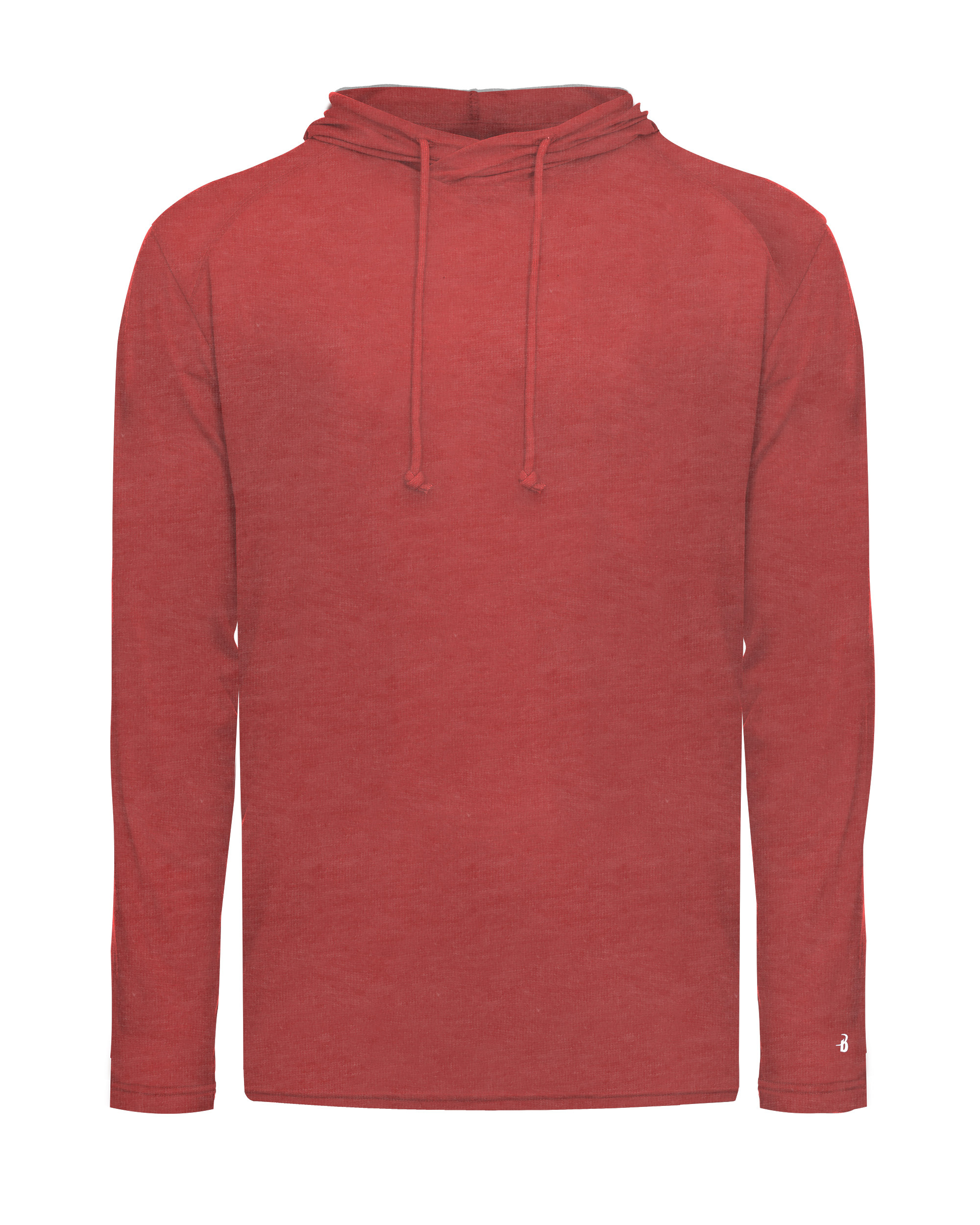 TRI-BLEND SURPLICE HOOD TEE front