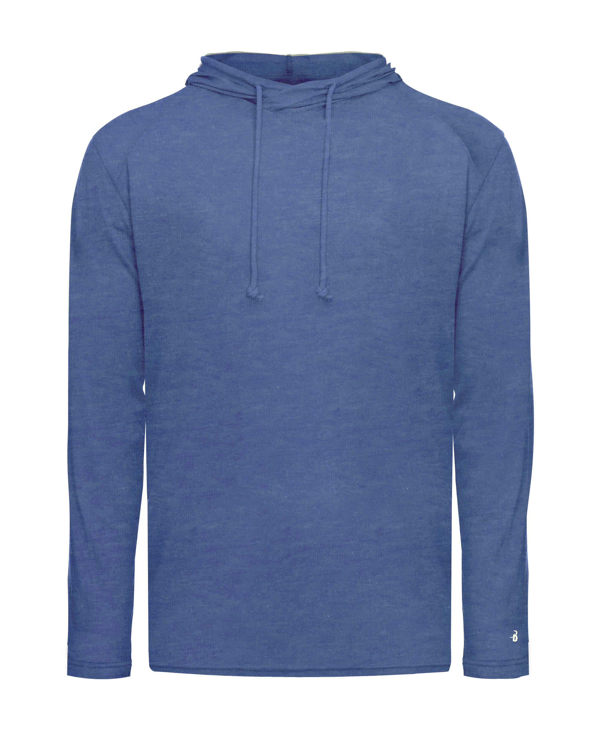 TRI-BLEND SURPLICE HOOD TEE front