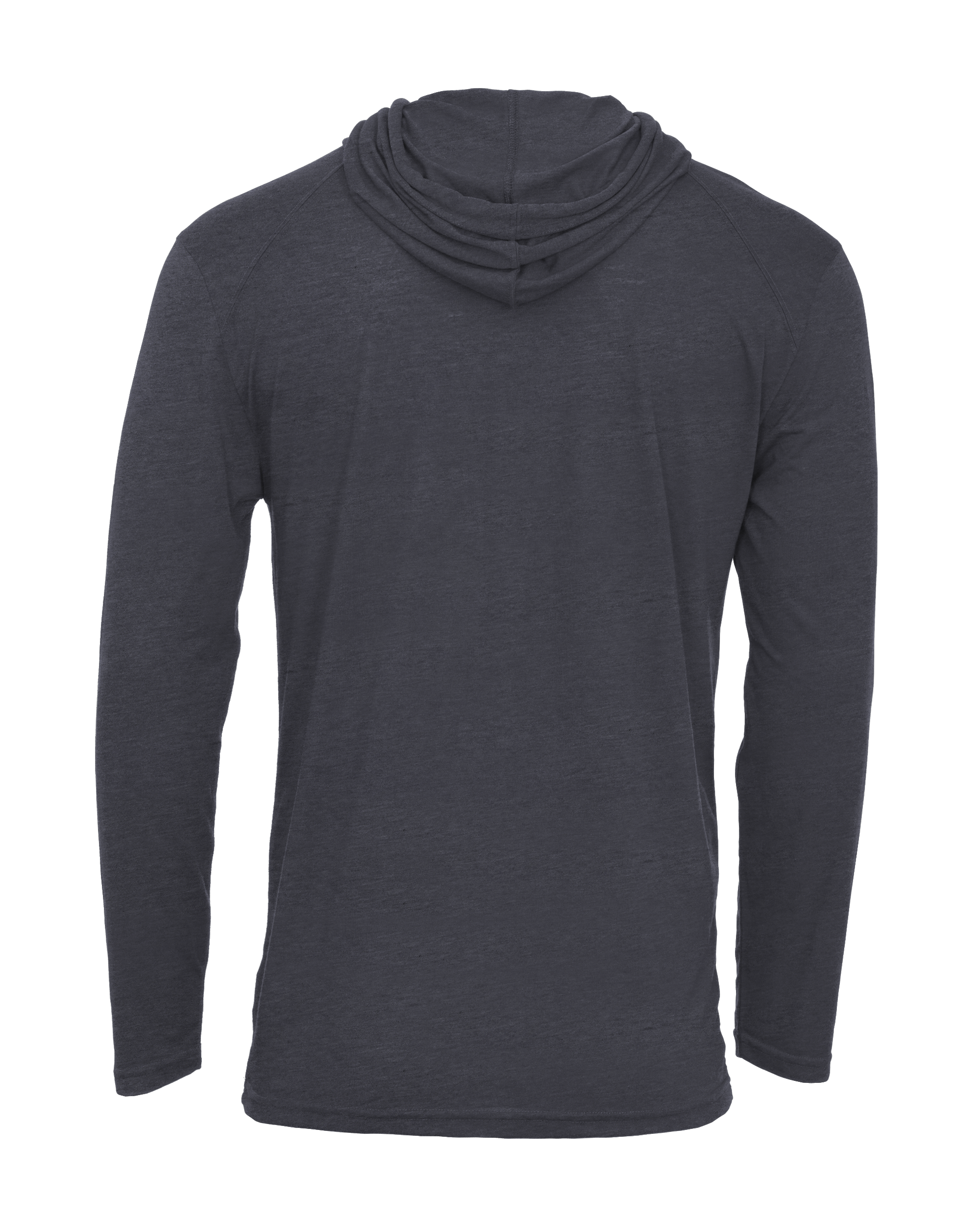 TRI-BLEND SURPLICE HOOD TEE back