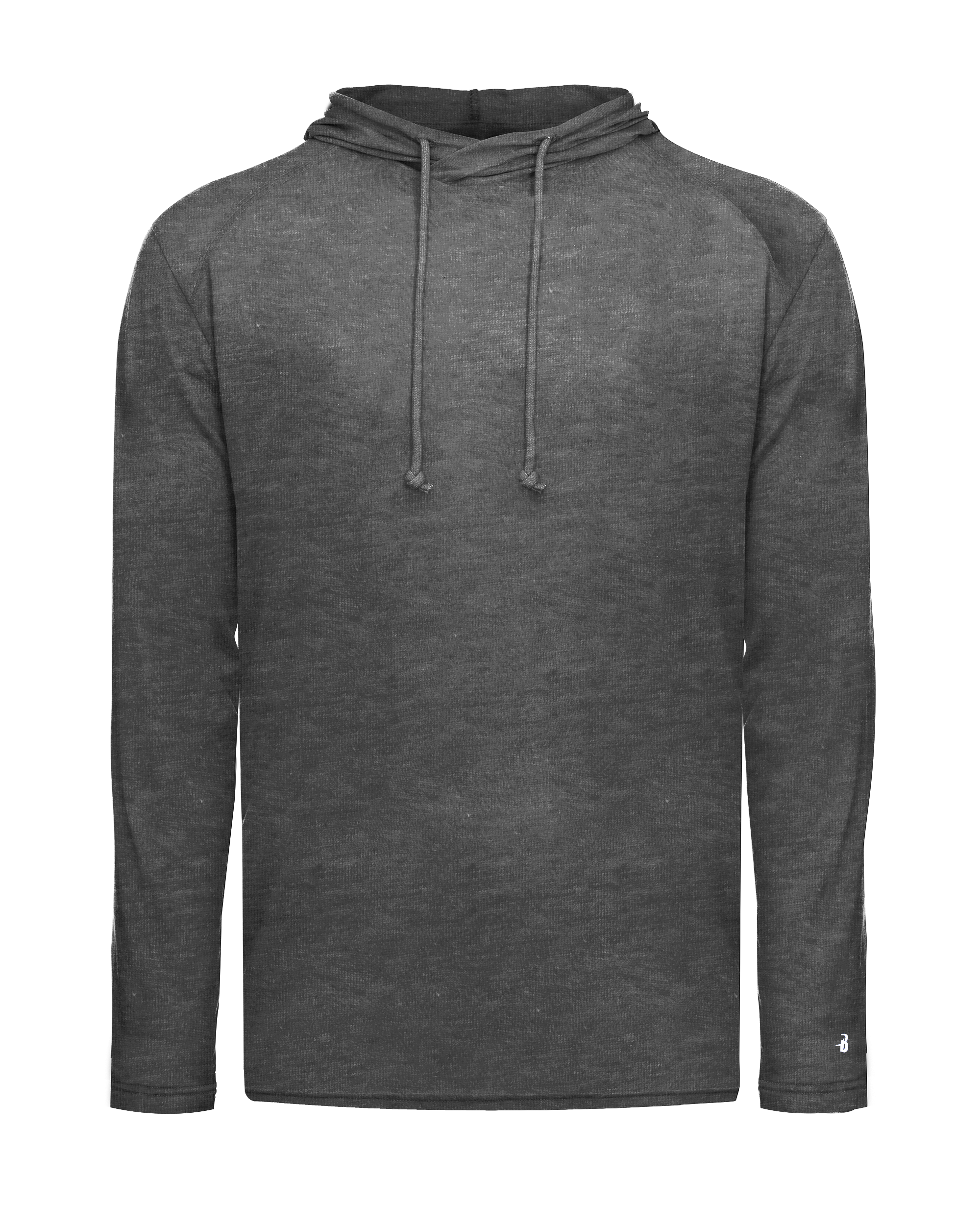 TRI-BLEND SURPLICE HOOD TEE front