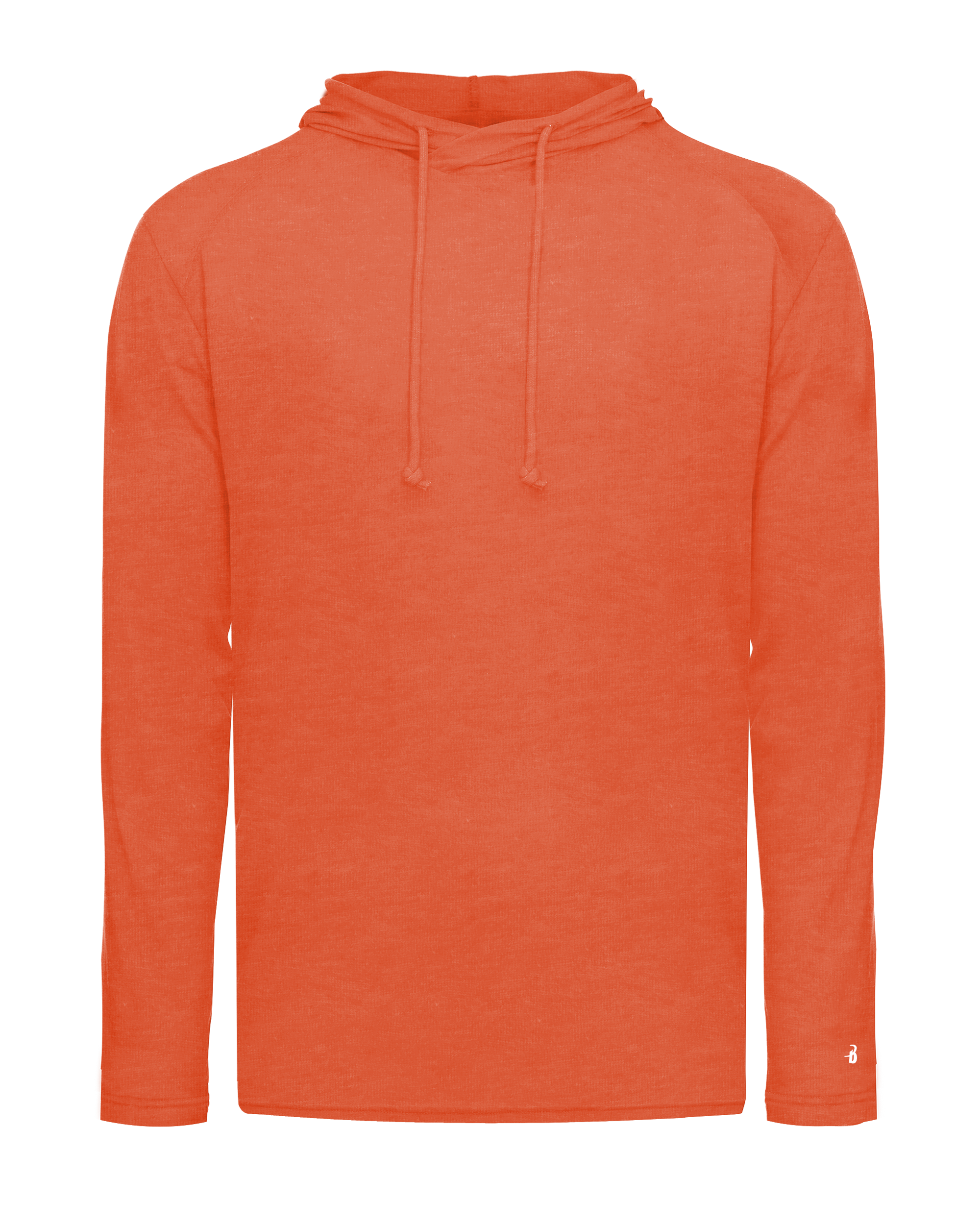 TRI-BLEND SURPLICE HOOD TEE back
